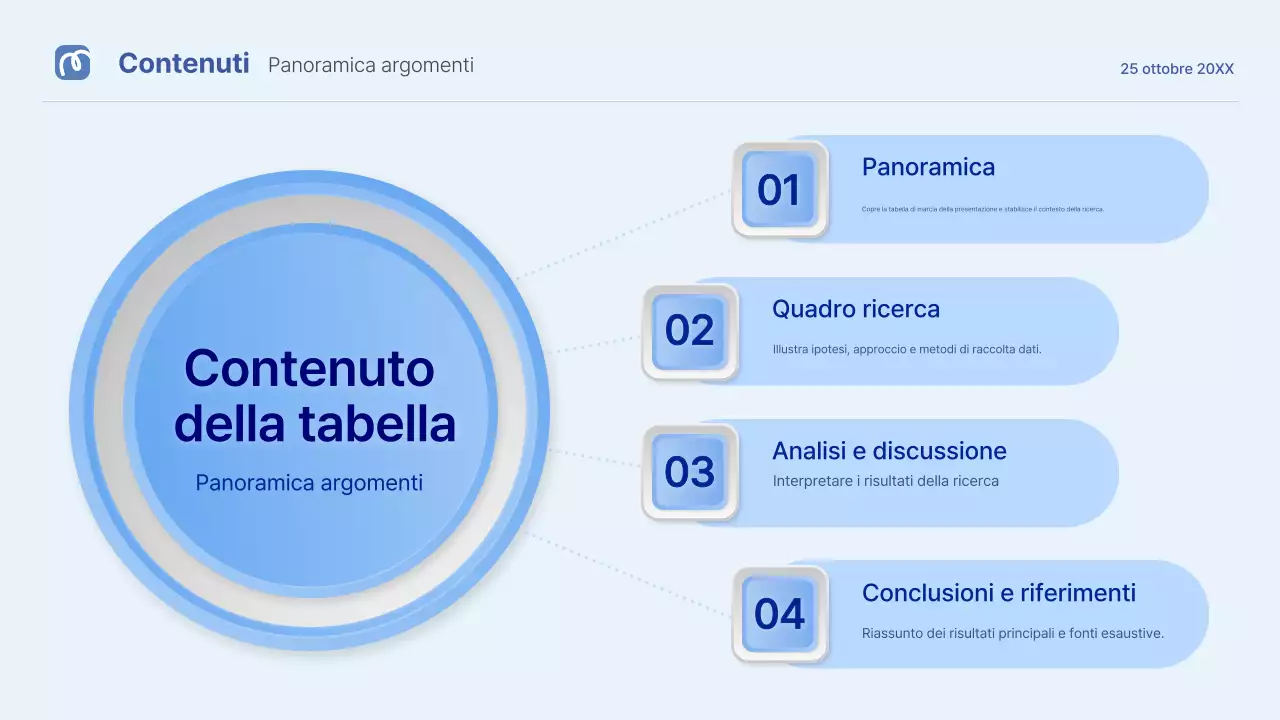 annuncio di difesa della tesi professionale blu