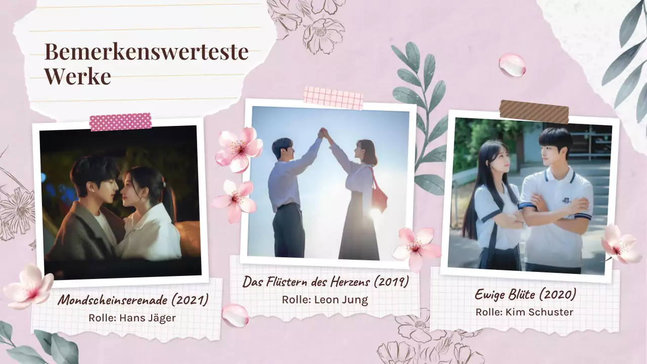 Rosa k-drama pitch deck