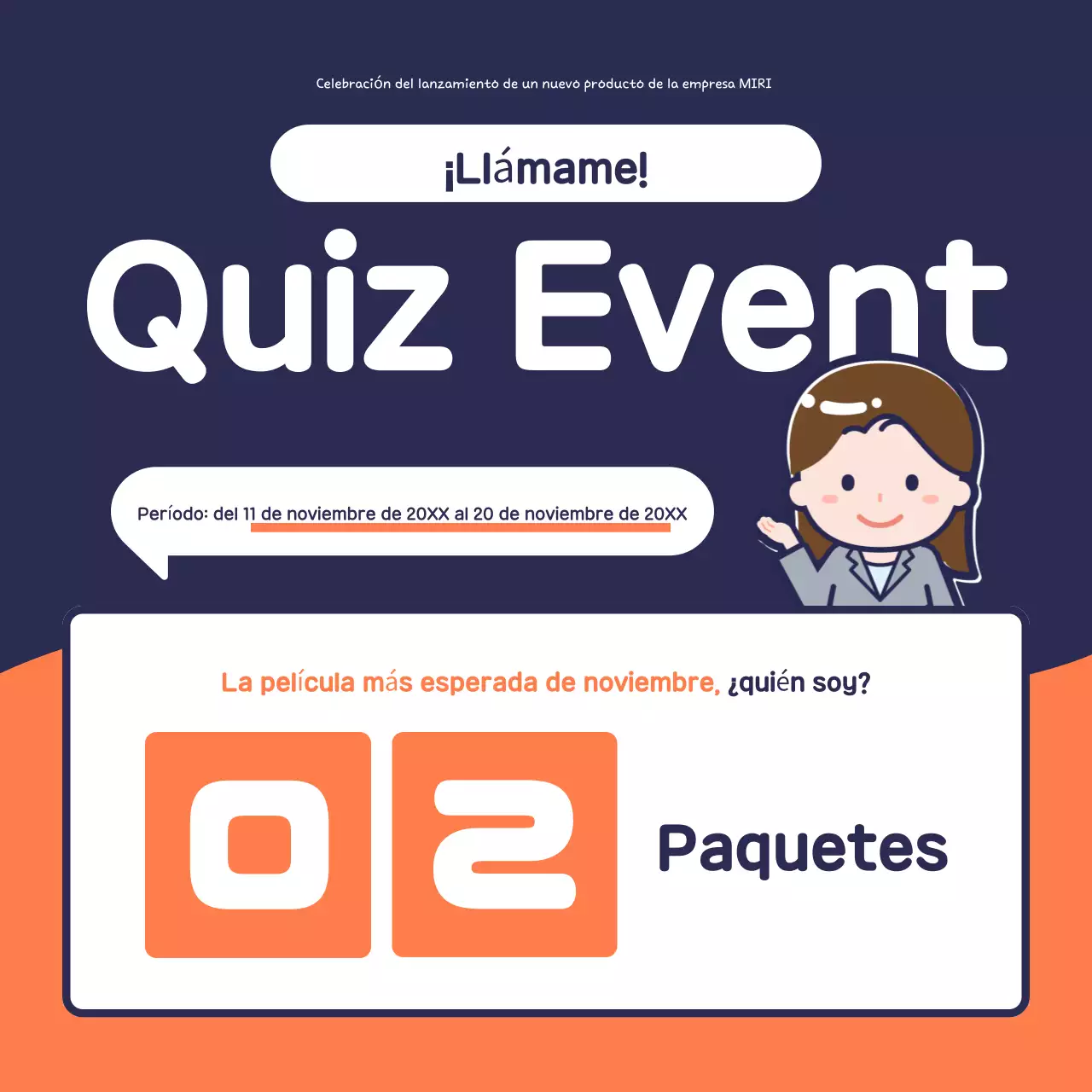 Eventos Orange Sweet