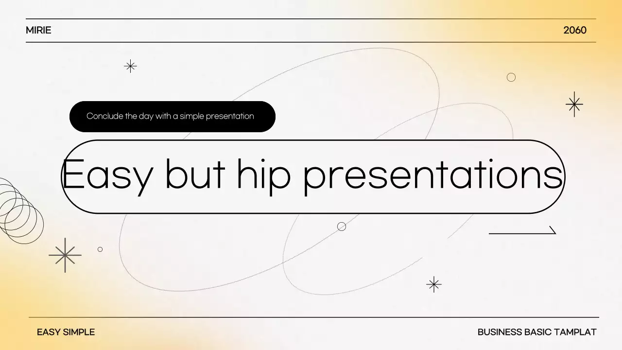 Beige Minimal Template Presentation