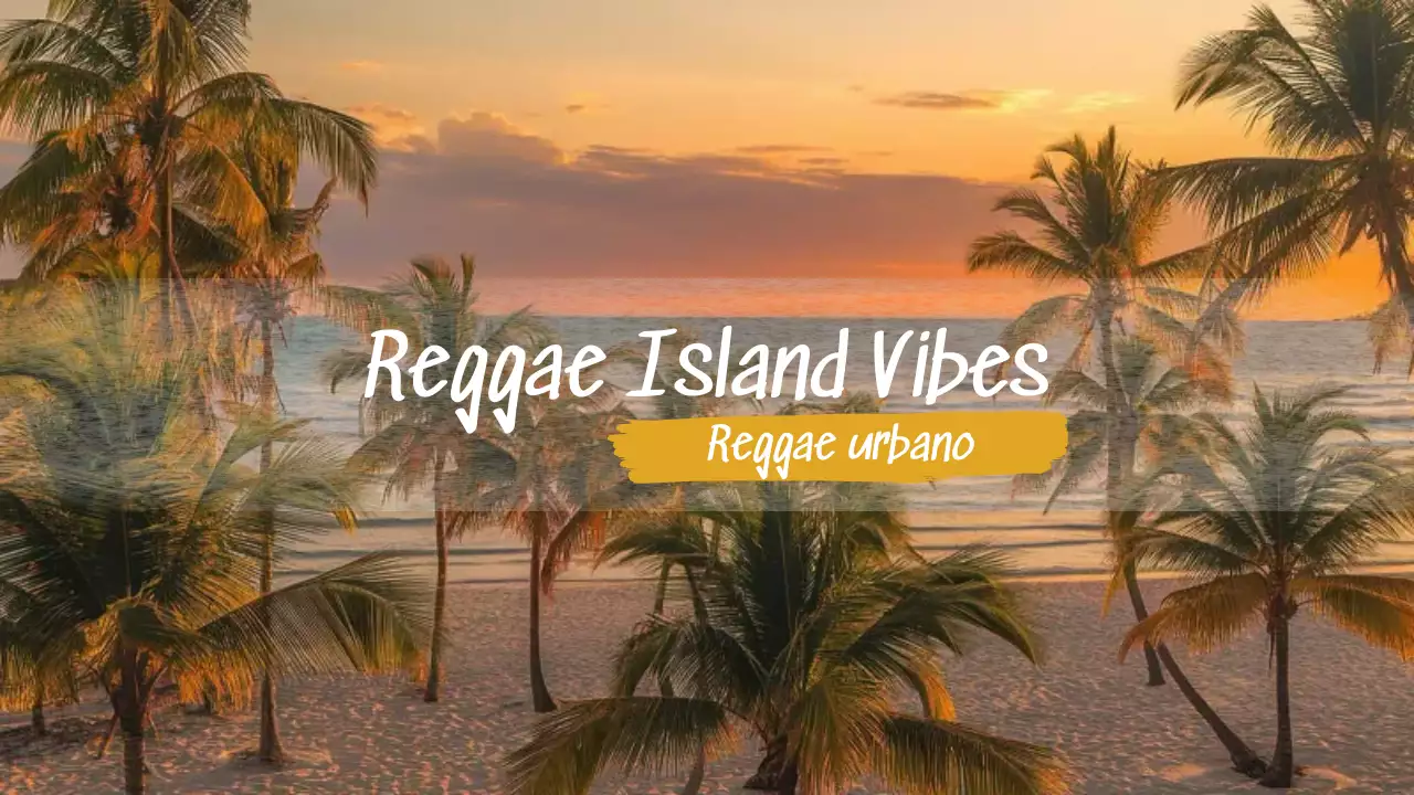 Lista de reproducción de música reggae tropical naranja