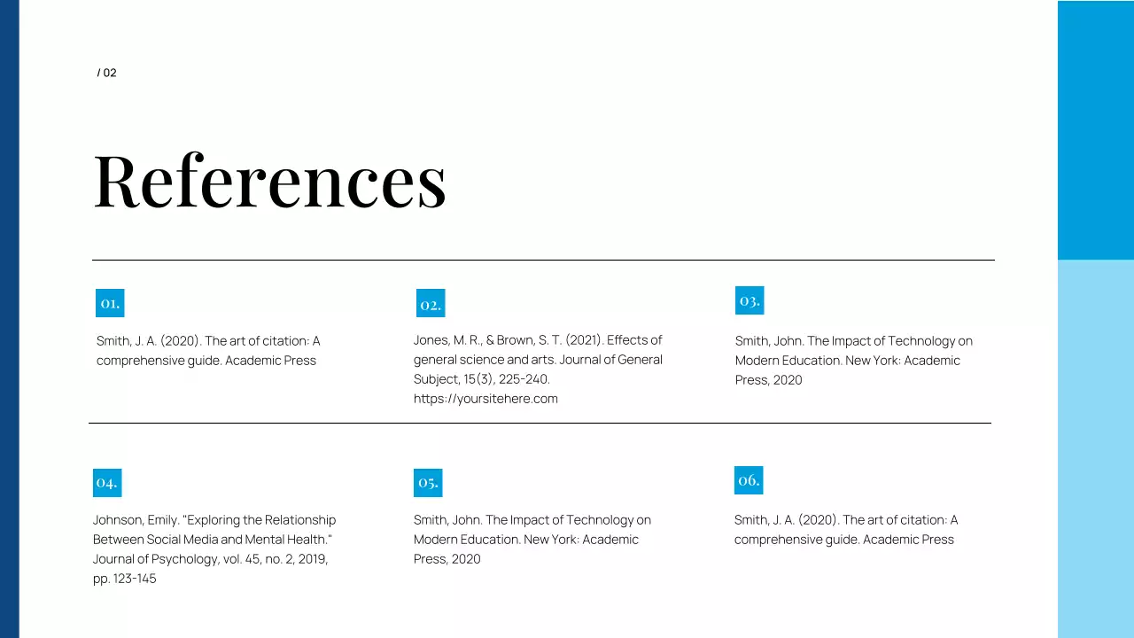 Blue Professional Thesis Presentation