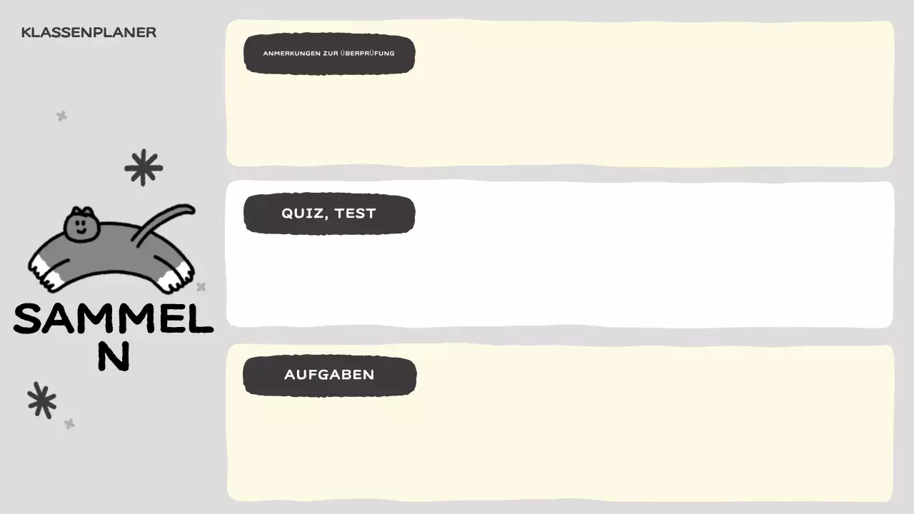 rosa niedlichen Klasse Planer