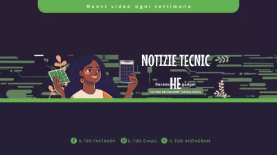 Newsletter Green Modern Tech