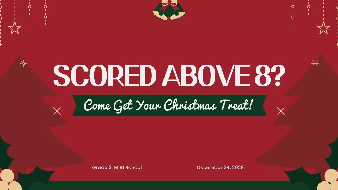 Green Traditional Christmas Guide Presentation