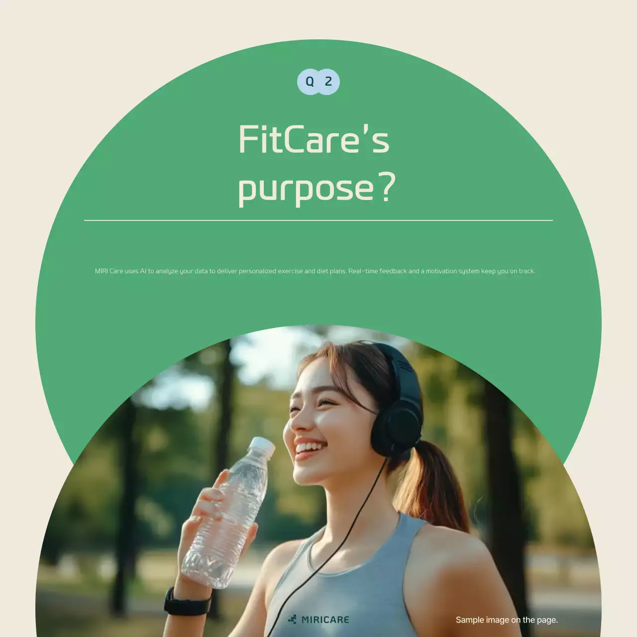 Template Wawancara Minimal Hijau Instagram Carousel