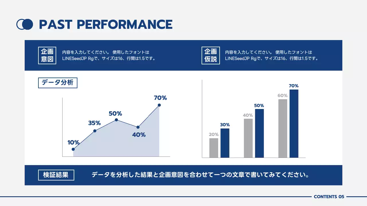 青 シンプル 自己紹介 企画書 プレゼンテーション