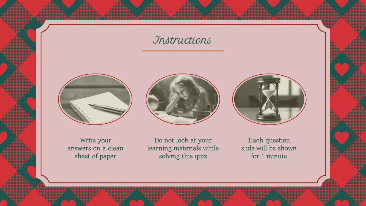 Red Traditional Christmas Event Presentation