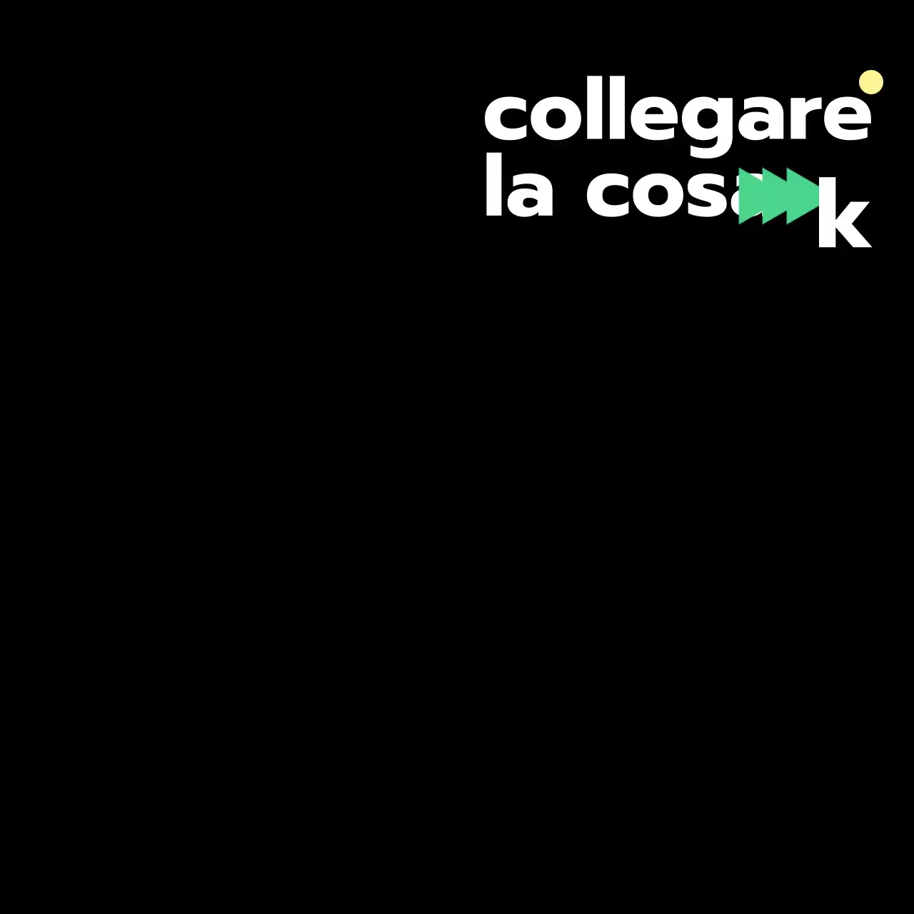 Maglietta nera Modern Company Logo