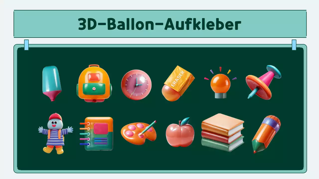 orange und teal pop Klasse Agenda Planer