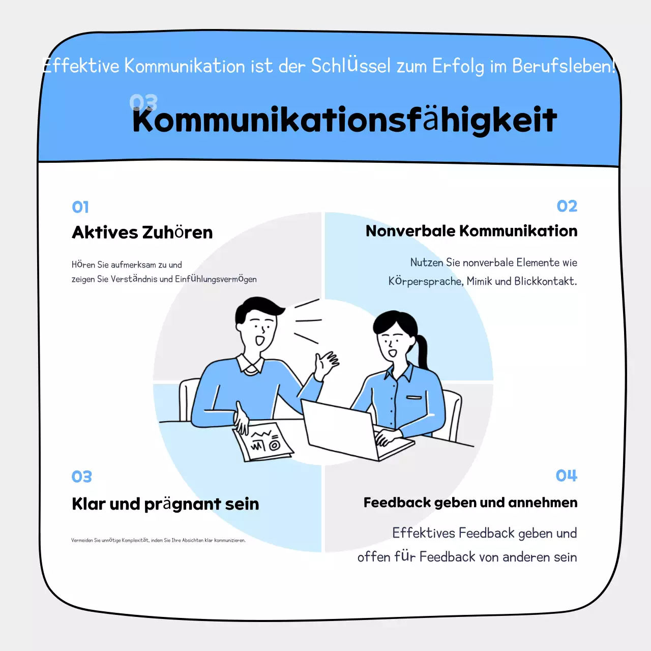 Hellblaue Schulungsmaterialien für Ordnungsarbeiter