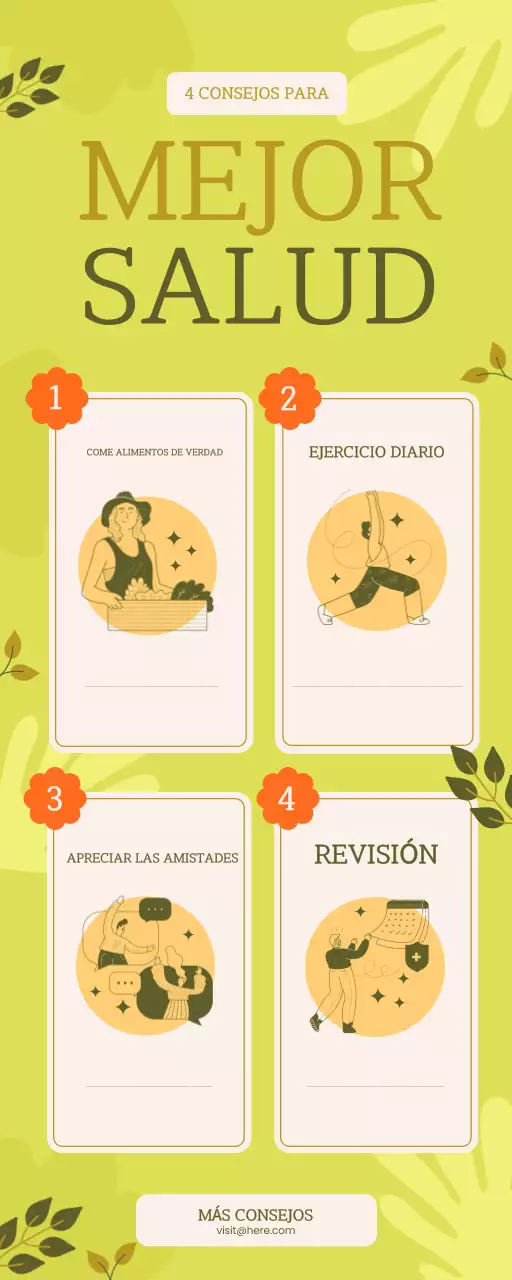 verde lima guía moderna para una mejor salud infografía