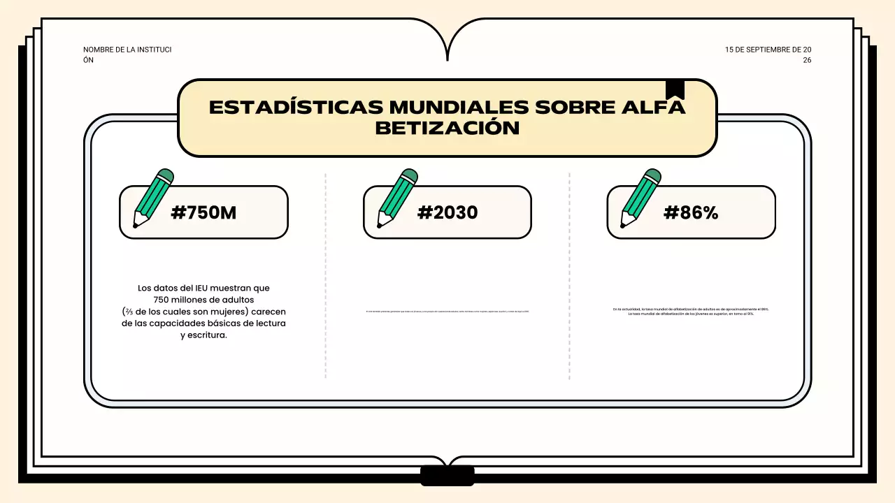 clase de alfabetización verde y limpia