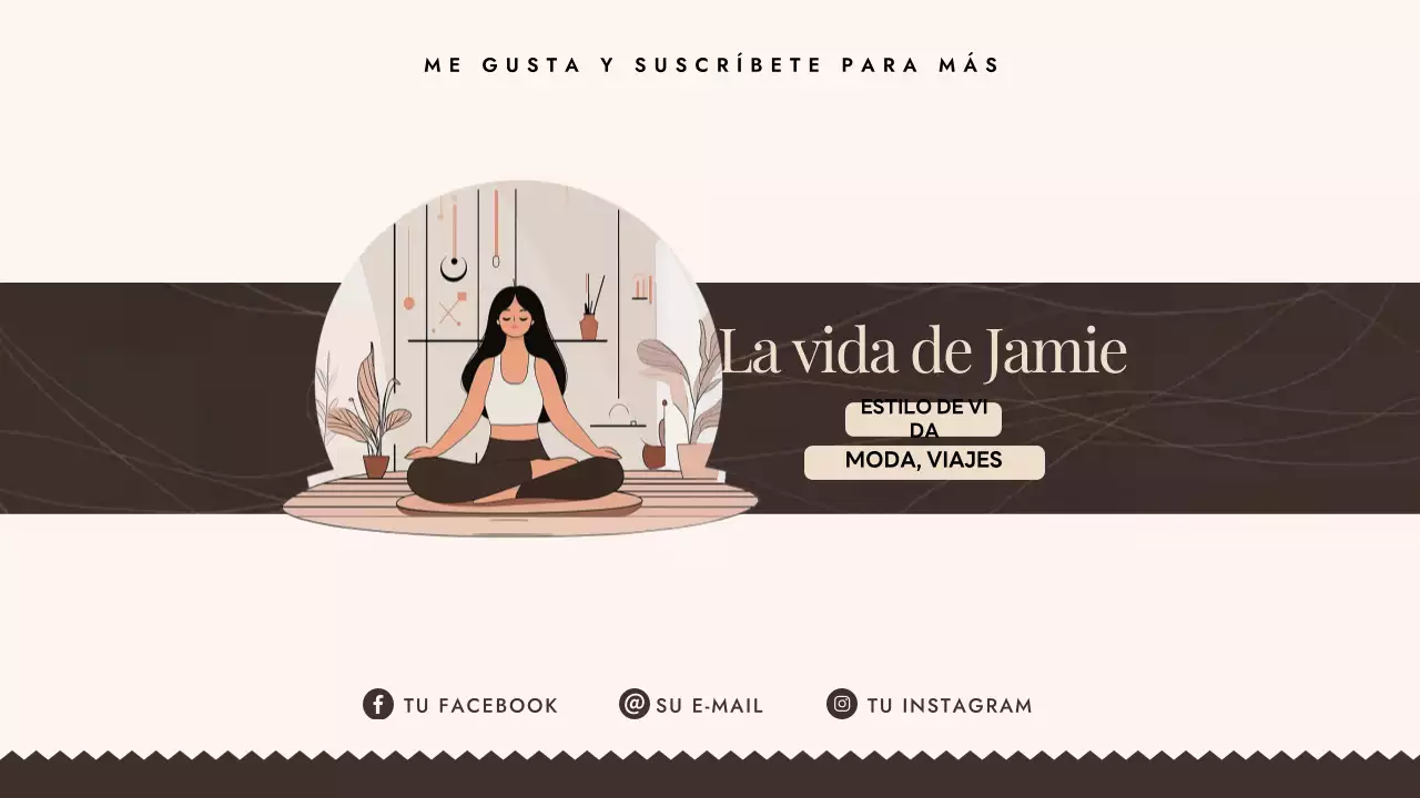 Boletín Minimalista Beige