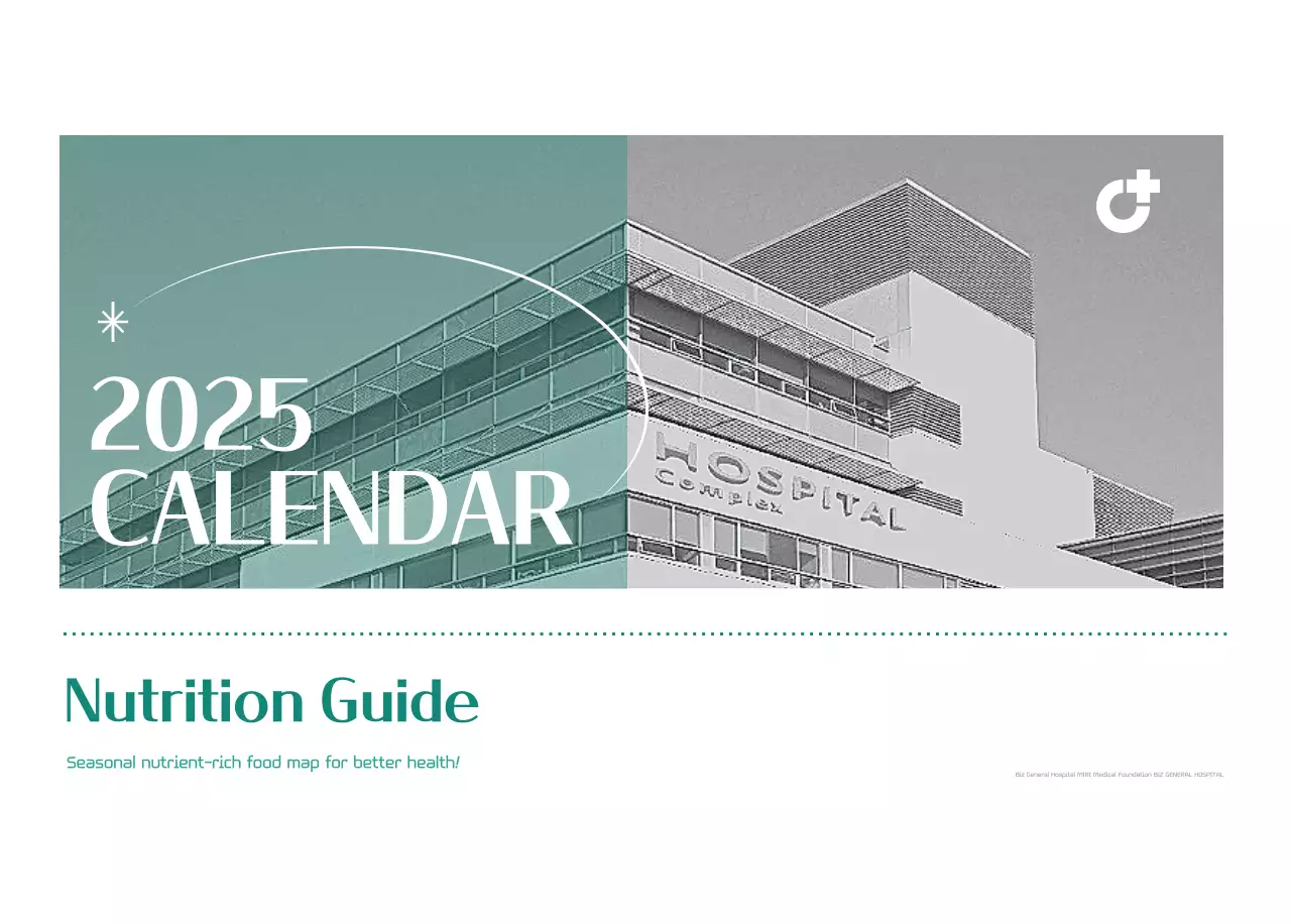 Kalender rumah sakit dalam bingkai foto hijau