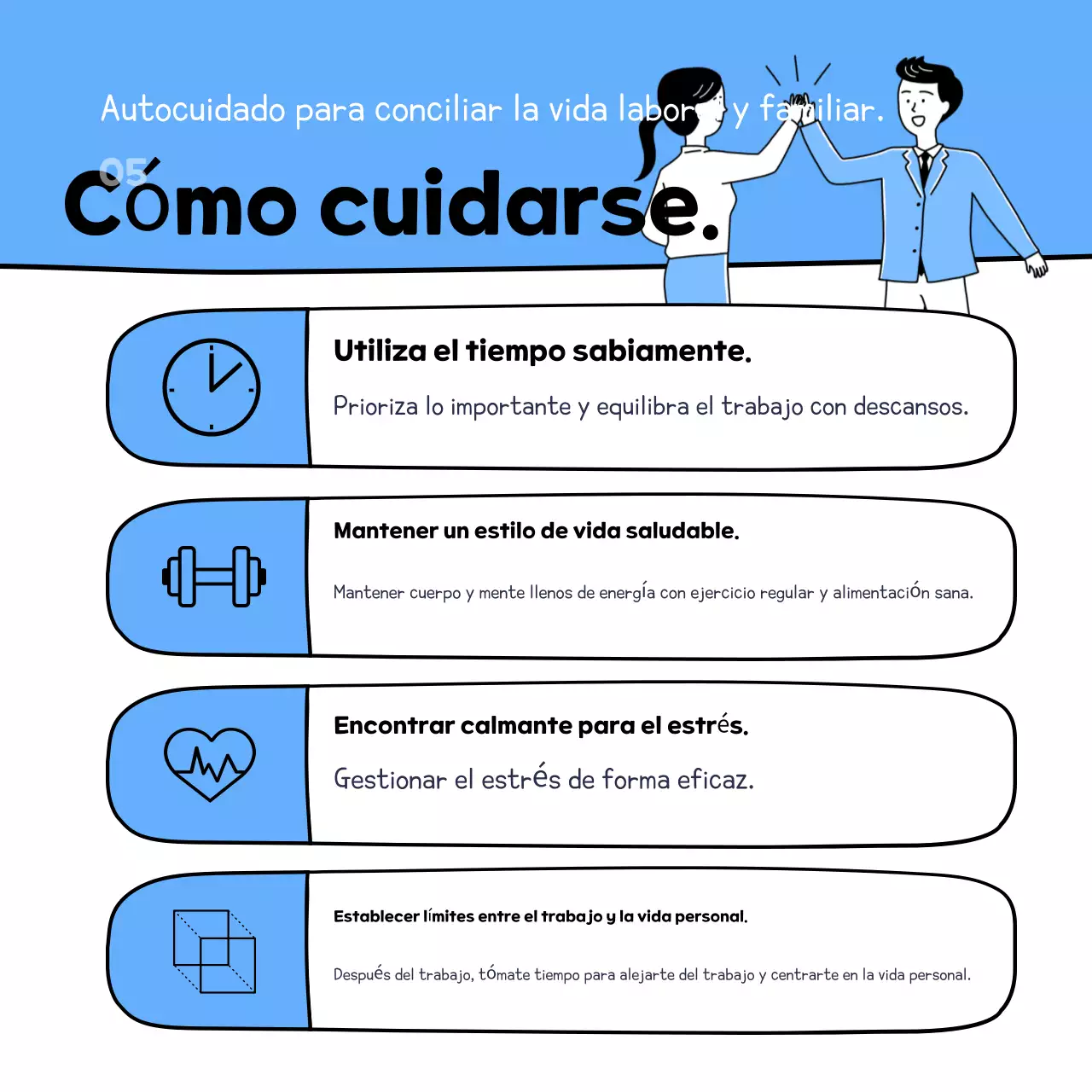 Materiales de formación para trabajadores de Neat Azul Claro