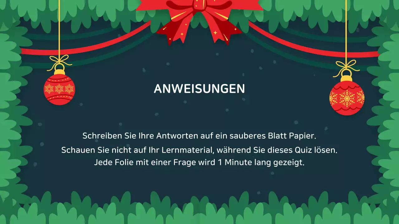 kreative Präsentation für festliche Veranstaltungen