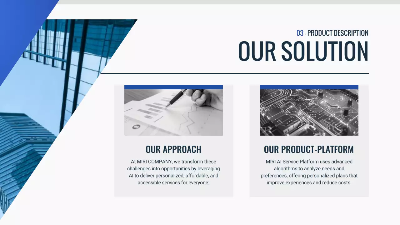 Blue Modern Business Pitch Presentation