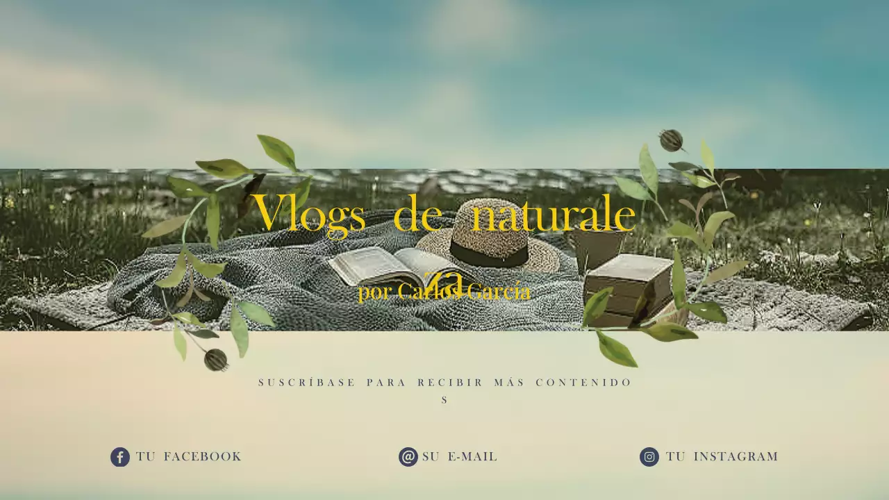 verde rústico naturaleza vlog