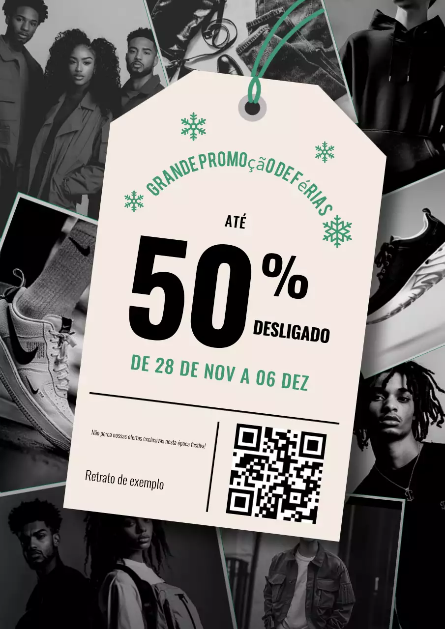 promoção de férias verde e moderna