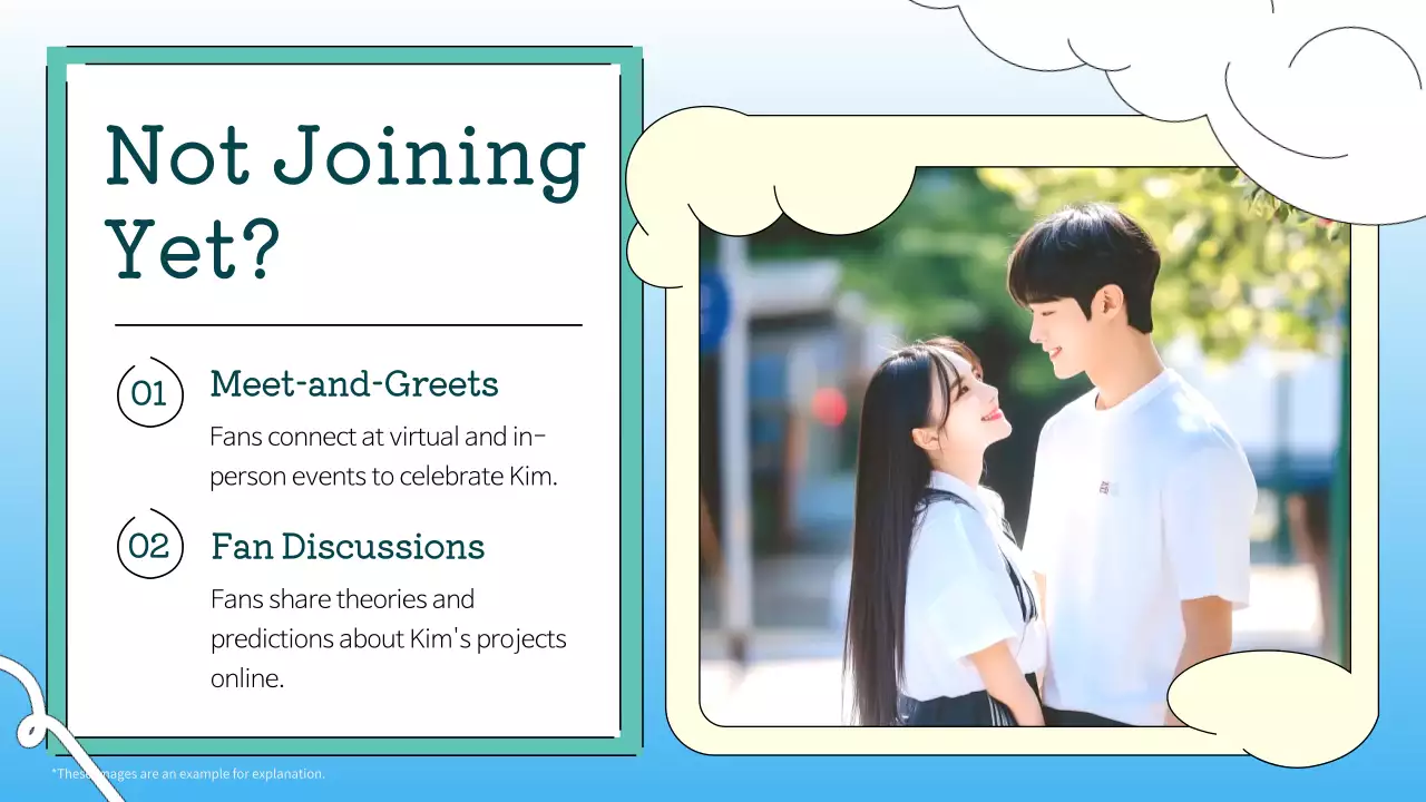 Blue Trendy K-Drama Pitch Presentation