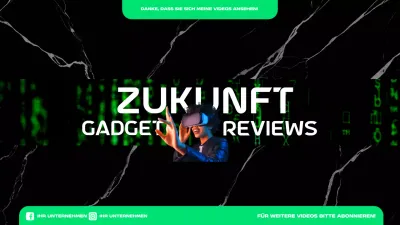 schwarz modern gadget youtube kanal kunst