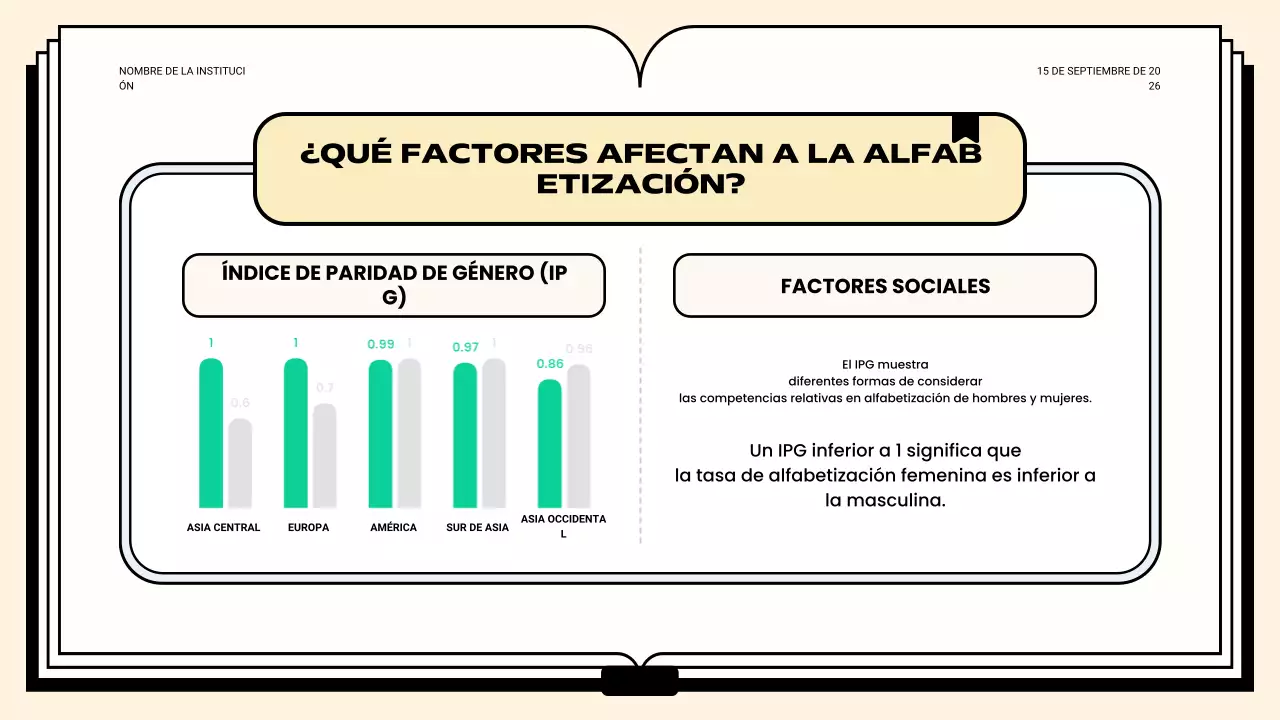 clase de alfabetización verde y limpia