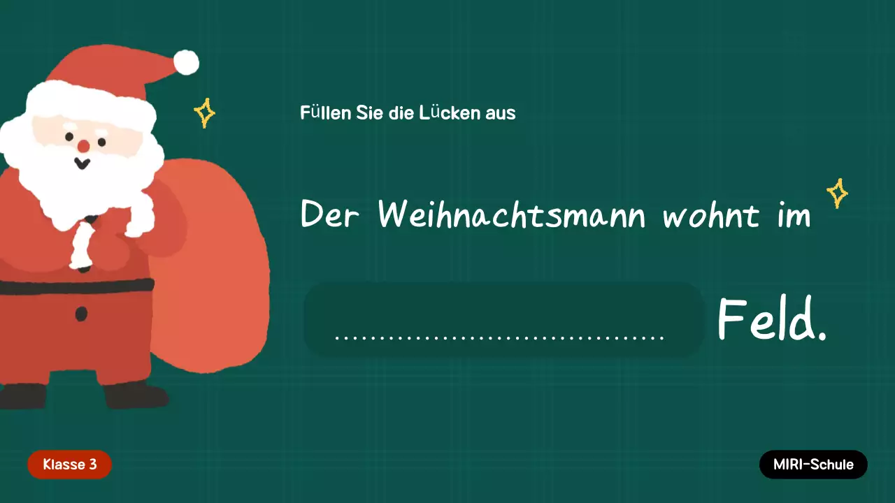 Grüne festliche Feiertagseinladung