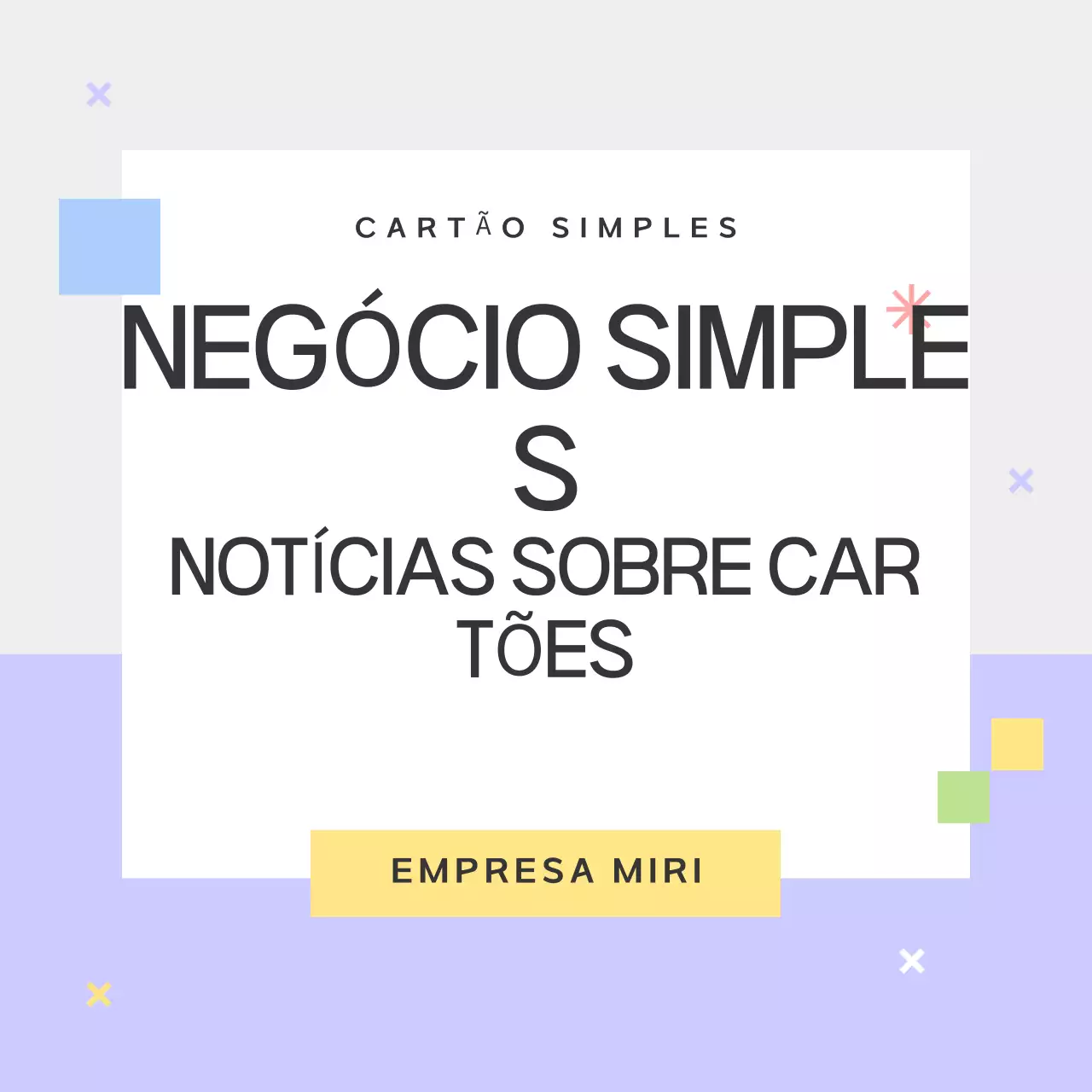 Um guia com formas simples em roxo e cinzento