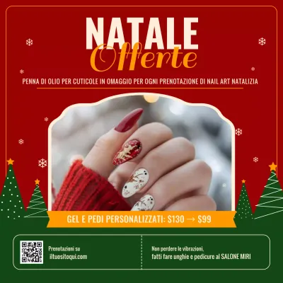 Offerte speciali promozionali di Natale