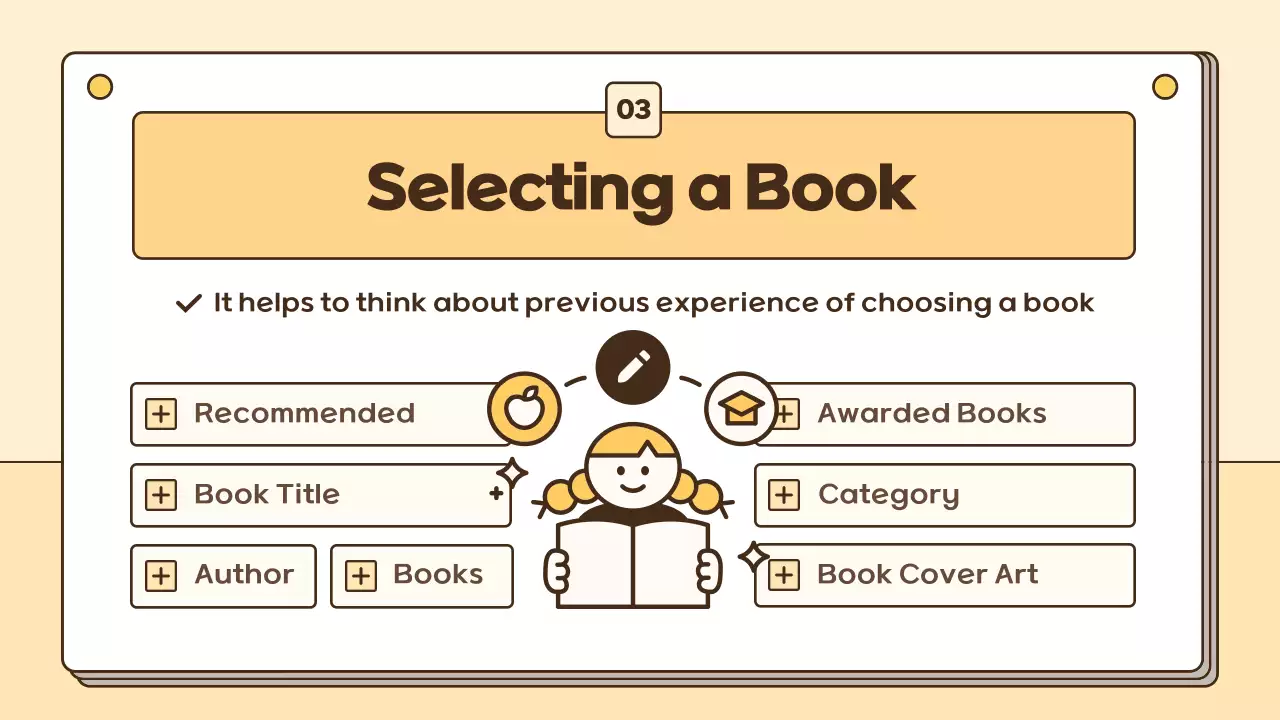 Beige Simple Reading Guide Presentation