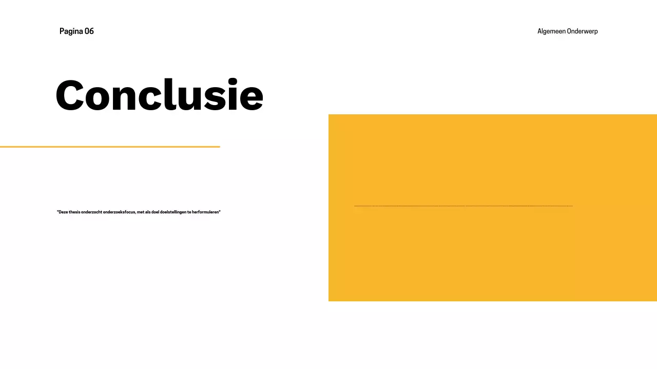 zwart modern scriptie presentatie