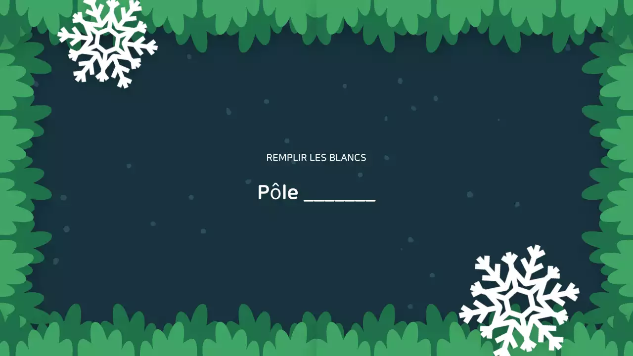 présentation créative d'un événement festif pour les fêtes de fin d'année