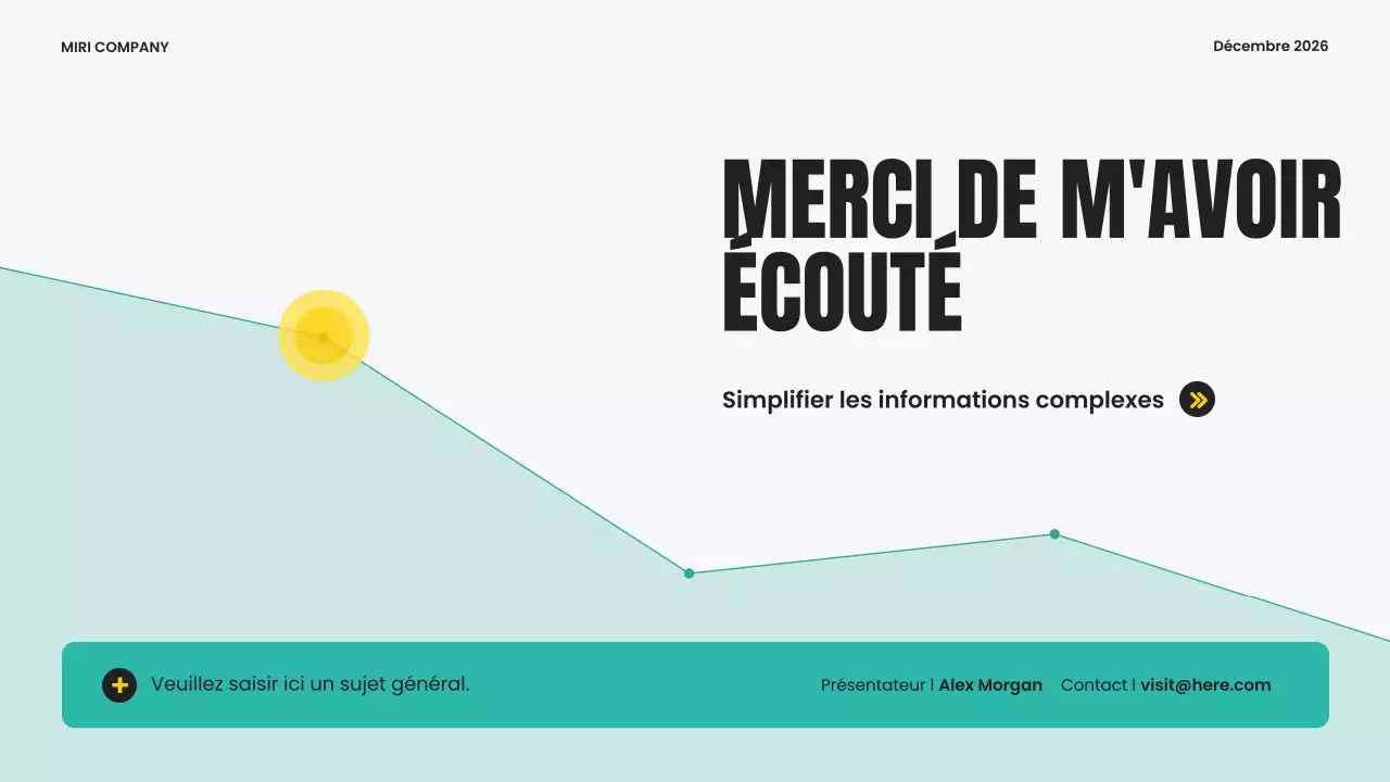 modèle d'infographie moderne gris