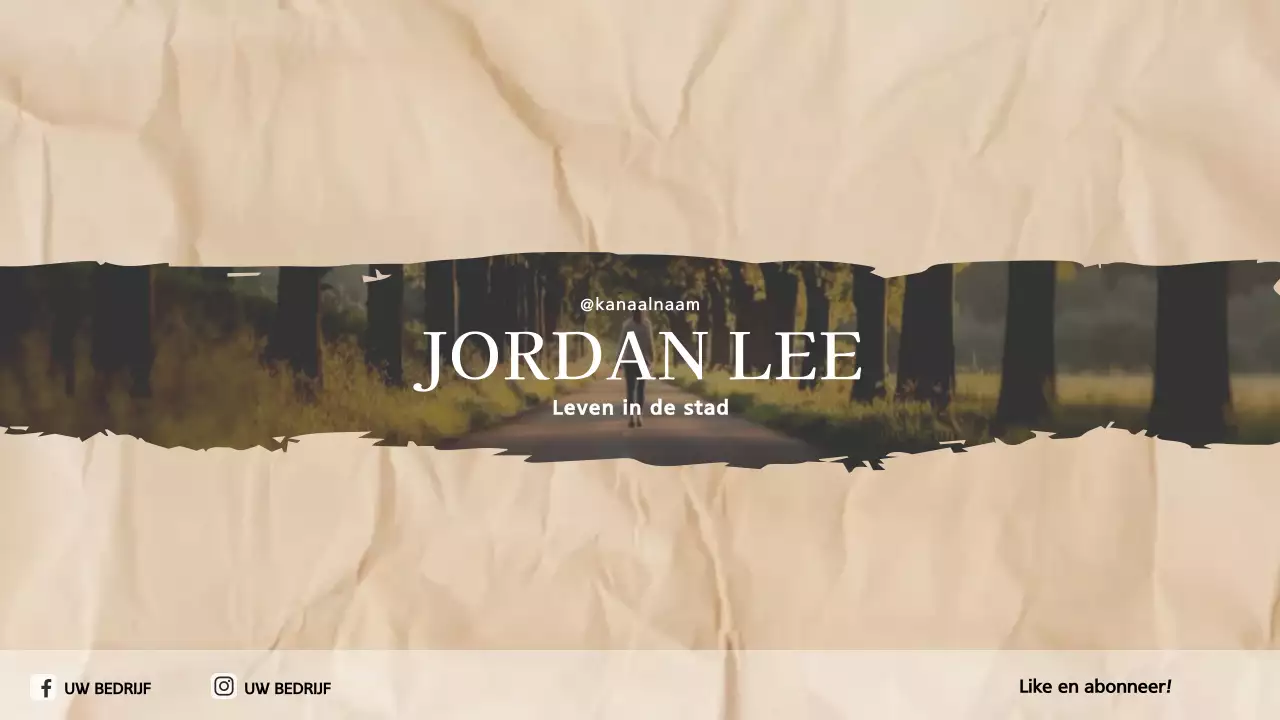 beige rustieke lifestyle banner