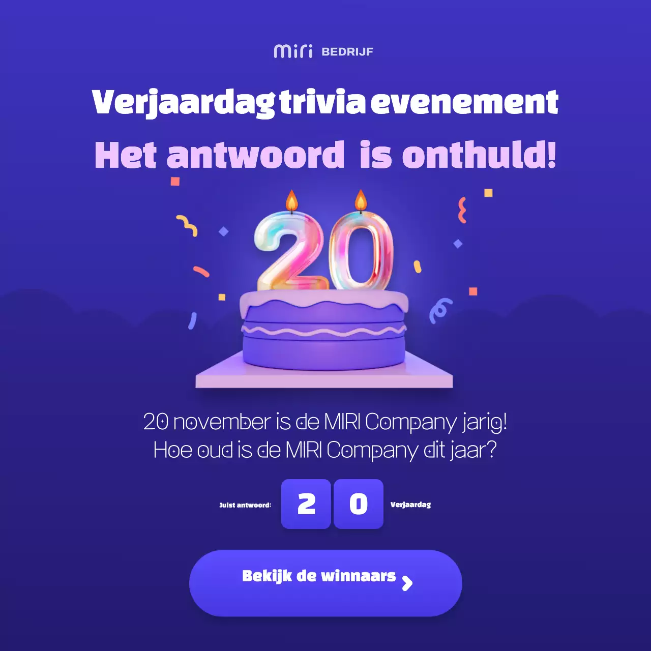 Bora eenvoudige viering