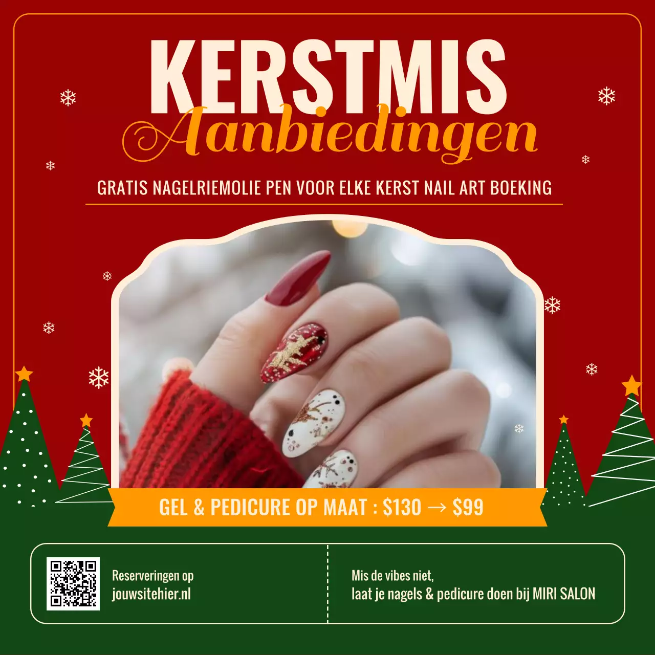 Speciale promotionele kerstaanbiedingen
