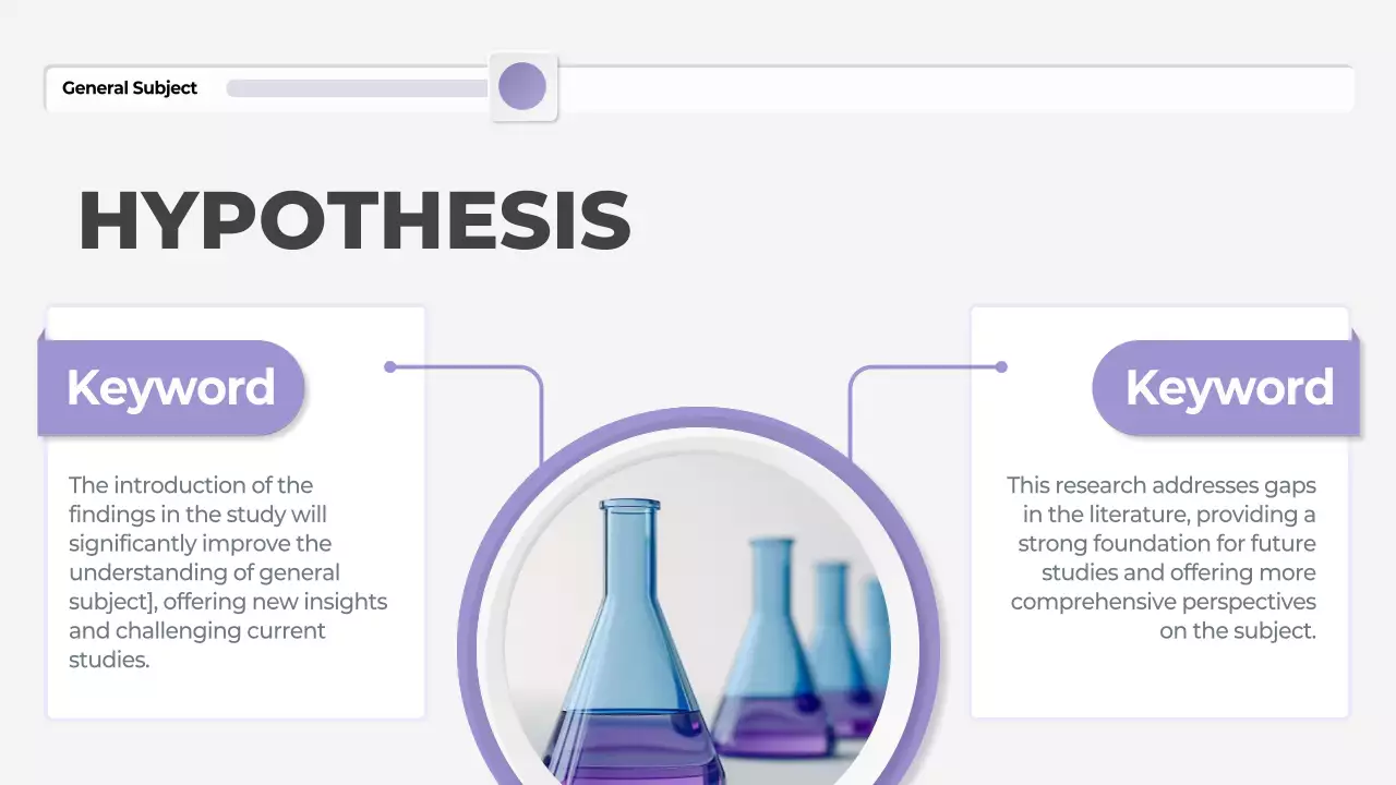 Purple Modern Thesis Guide Presentation