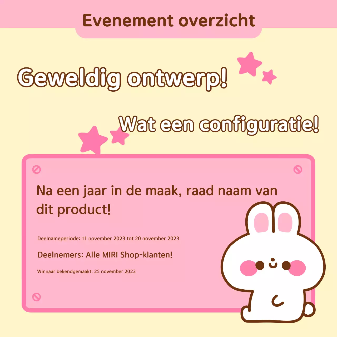 Pink Trivia Evenement