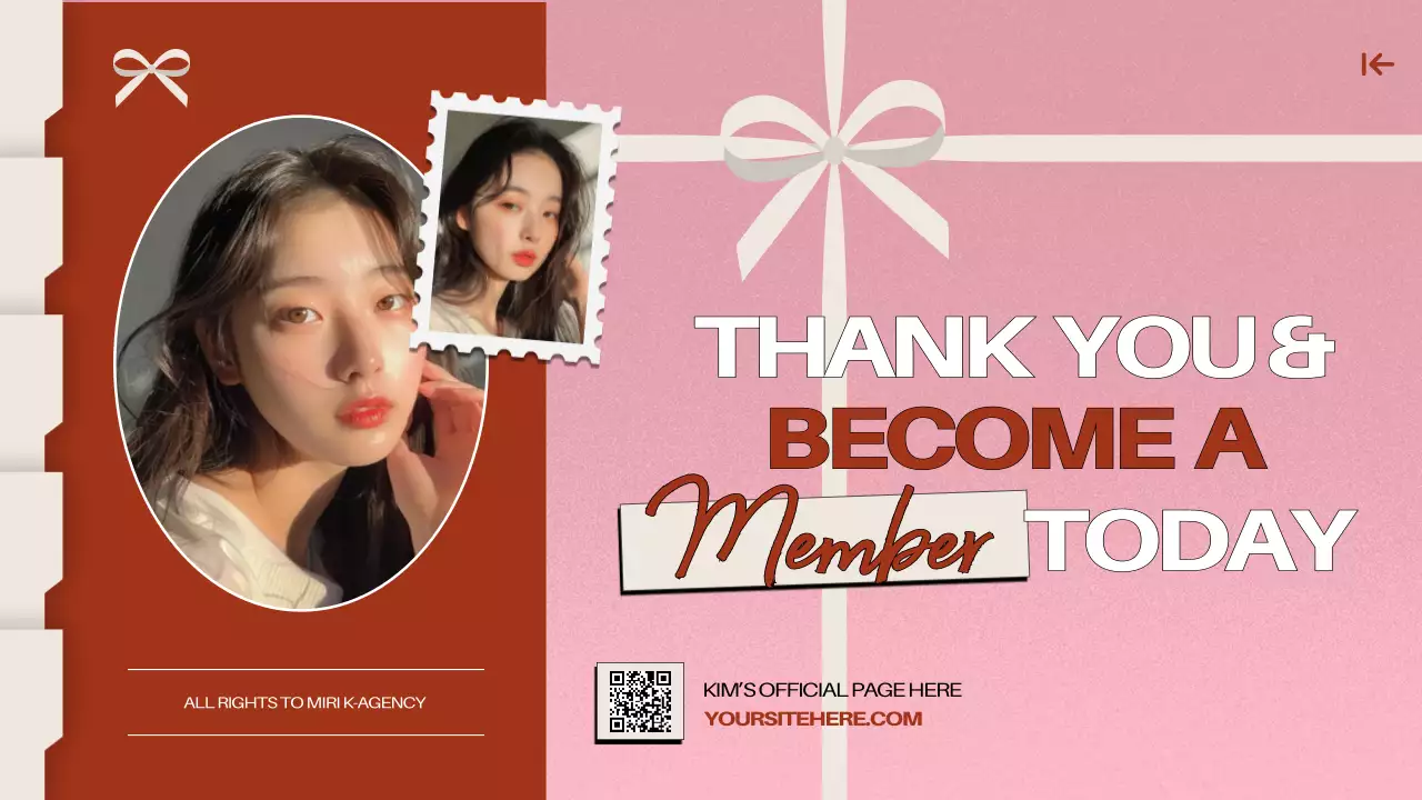 Pink Trendy K-Drama Promotion Presentation