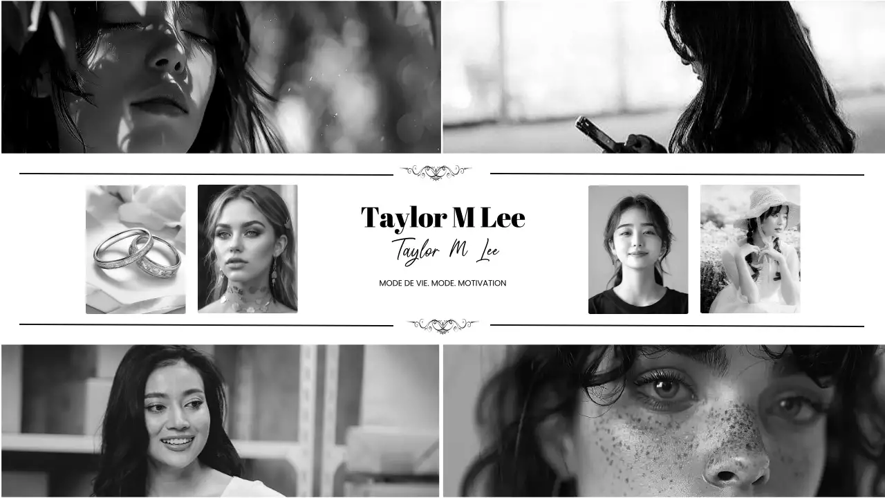 portefeuille de style de vie moderne et noir