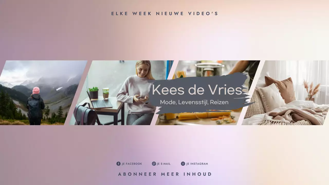 beige moderne lifestyle promotie