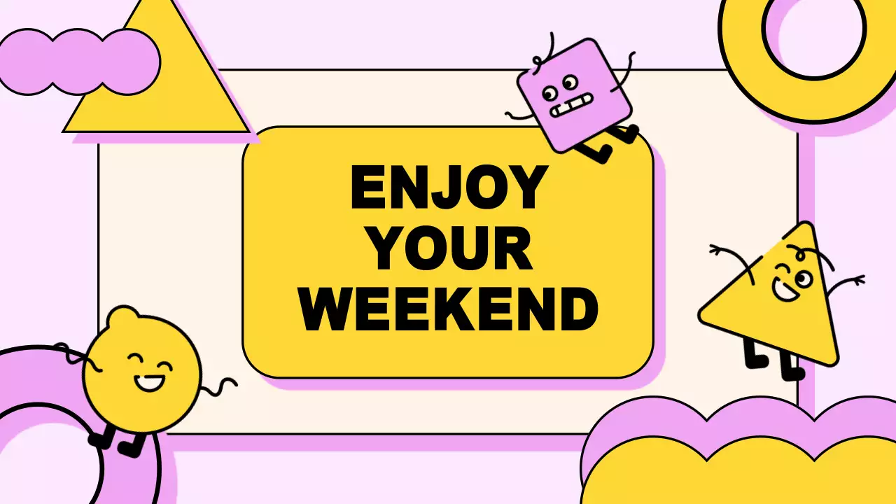 Yellow Playful Class Agenda Planner Presentation