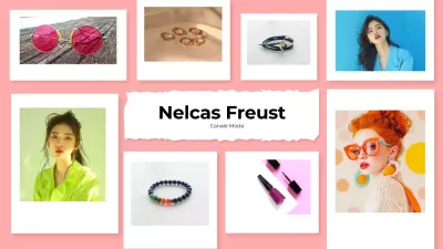 pubblicità moda rosa trendy