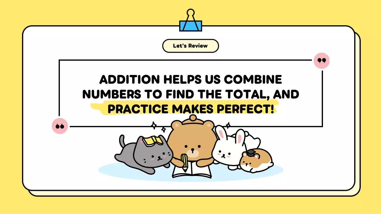 Yellow Cute Math Template Presentation