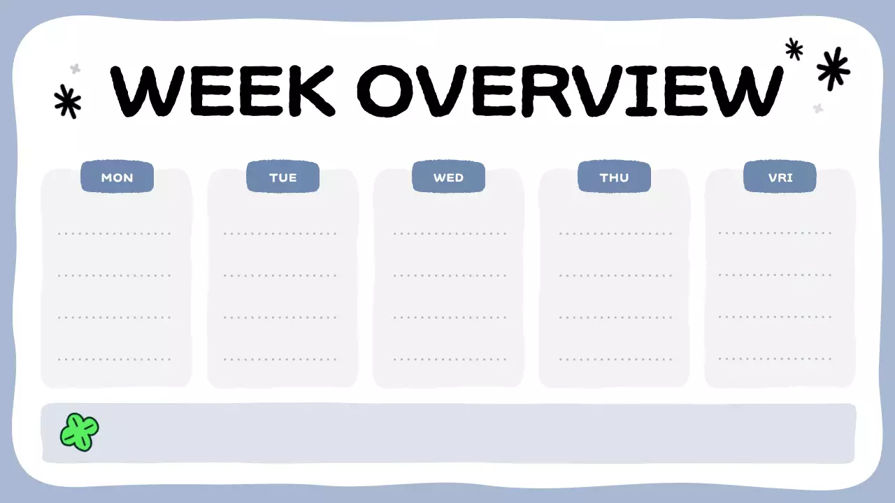 roze schattige klassenplanner