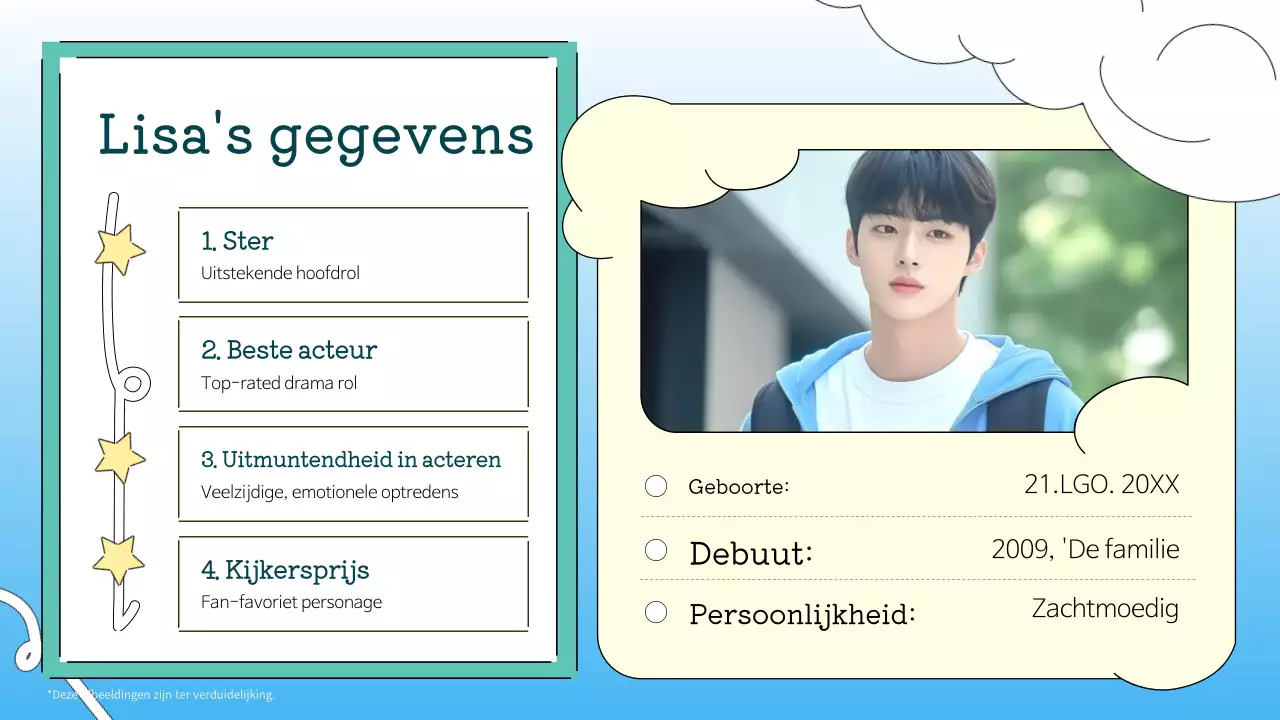 blauw en wit y2k k-drama fandom pitch