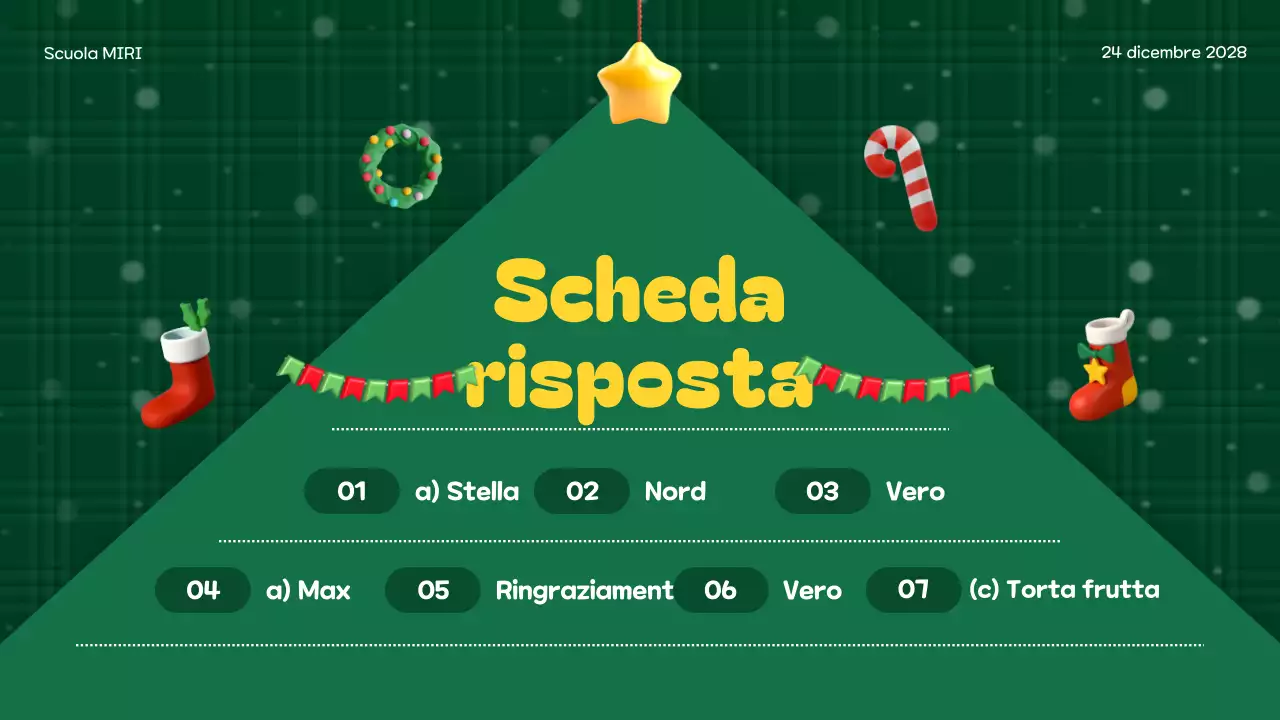 evento verde di festa