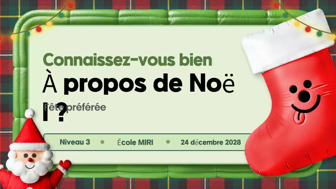 classe d'activités de noël red pop