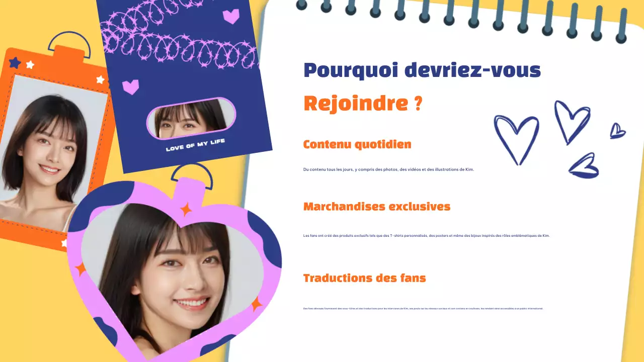 K-Drama Playful Trendy Pitch Deck (en anglais)